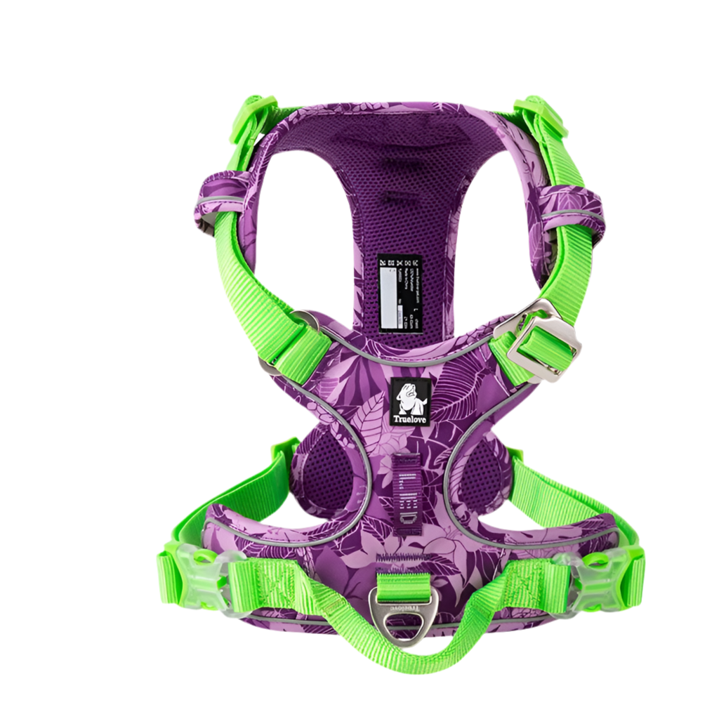 Camouflage Dog Harness – Reflective Adjustable Nylon Harness with Handle (Special Edition)