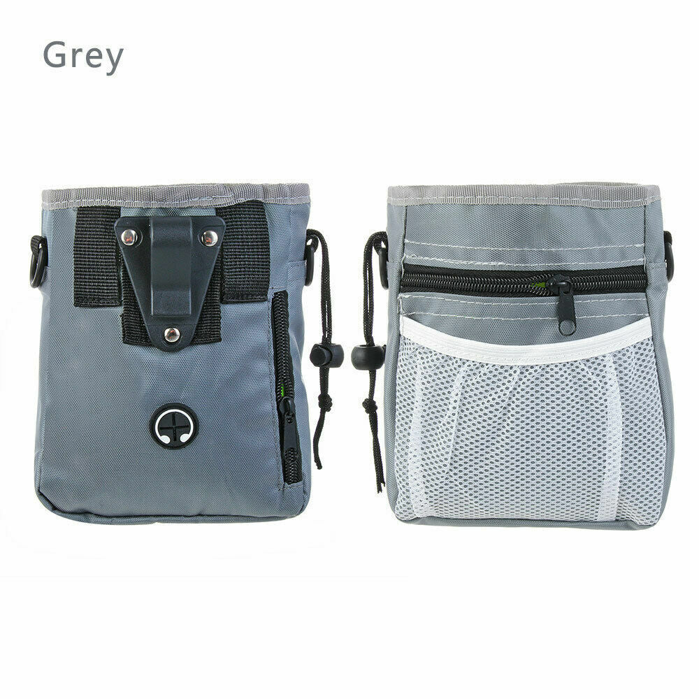 Dog Training Walking Pouch Treat Storage Bag Dispenser Obedience Snack Holder UK
