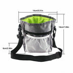 Dog Training Walking Pouch Treat Storage Bag Dispenser Obedience Snack Holder UK