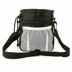 Dog training treat pouch – walking and obedience snack bag with poop bag dispenser