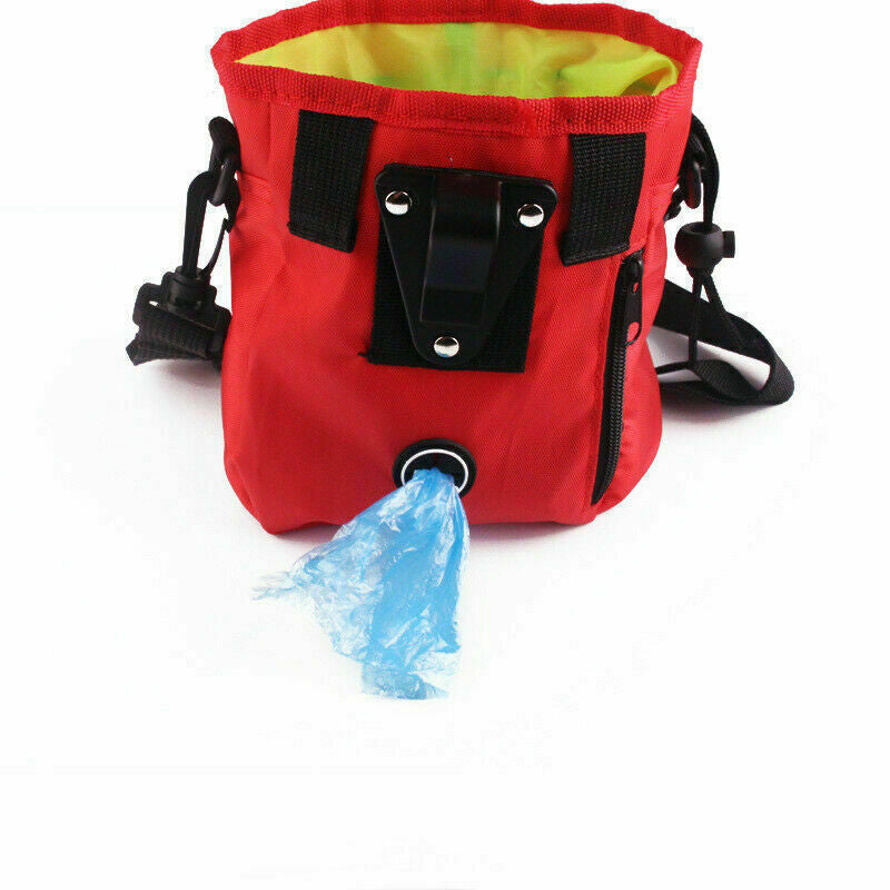 Dog Training Walking Pouch Treat Storage Bag Dispenser Obedience Snack Holder UK