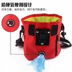 Dog Training Walking Pouch Treat Storage Bag Dispenser Obedience Snack Holder UK