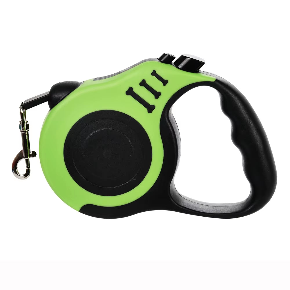 Retractable Dog Leash 3M / 5M – Strong Nylon Automatic Leash for Small, Medium & Large Dogs
