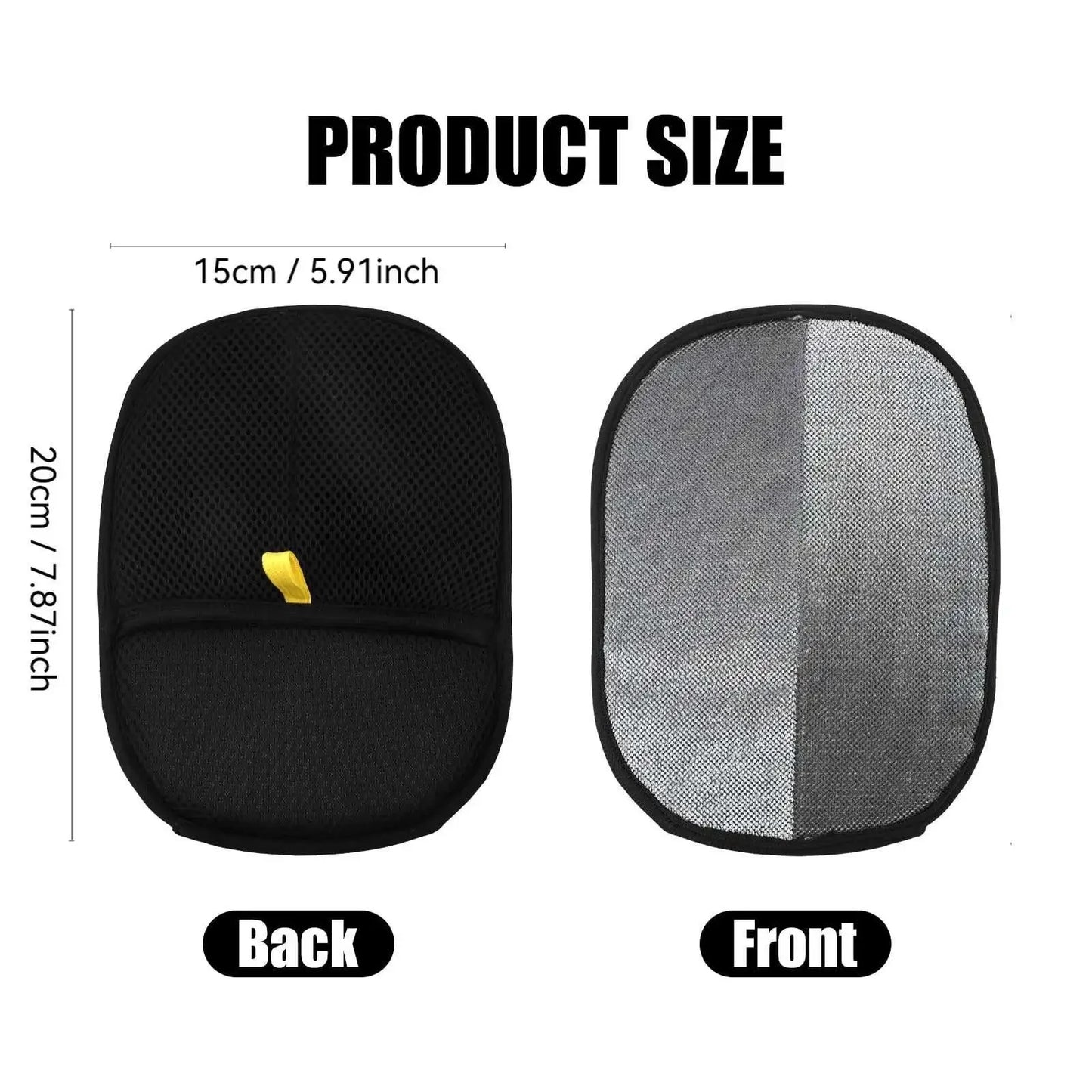Pet Hair Removal Gloves – Double-Sided Reusable Grooming & Cleaning Gloves for Dogs & Cats