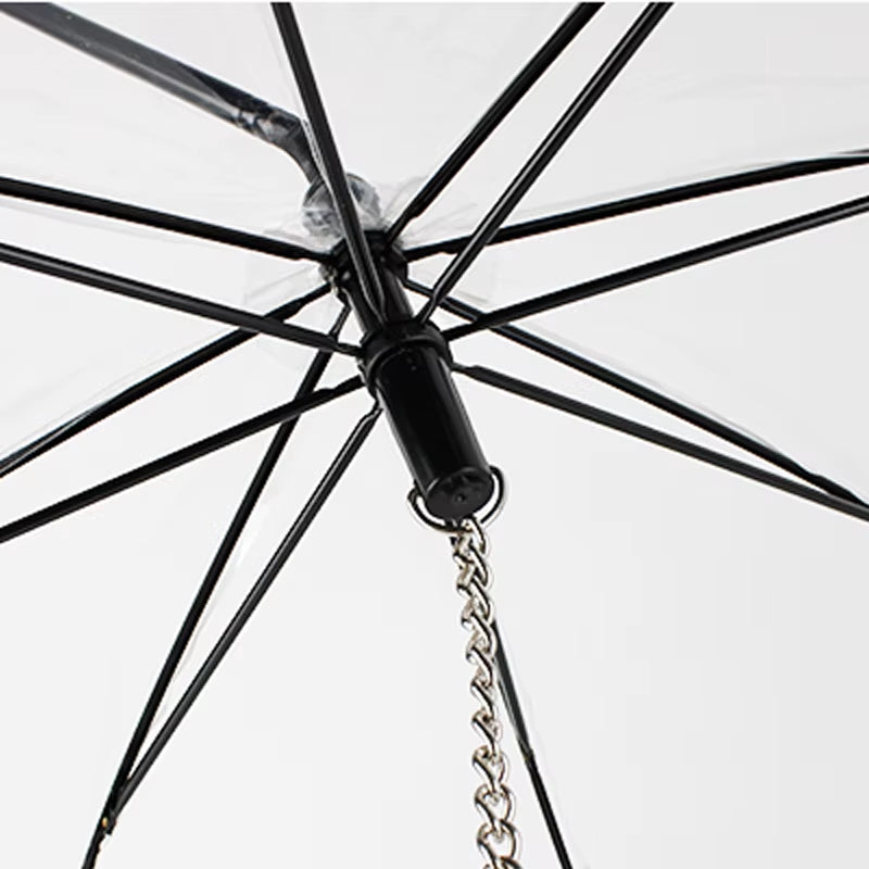 Pet Umbrella Leash for Small Dogs & Cats – Rainproof & Snowproof Adjustable Doggy Umbrella