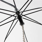 Pet Umbrella Leash for Small Dogs & Cats – Rainproof & Snowproof Adjustable Doggy Umbrella