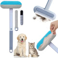 4-in-1 Reusable Pet Hair Remover Brush – Dog & Cat Fur Cleaner for Couch, Carpet & Bedding