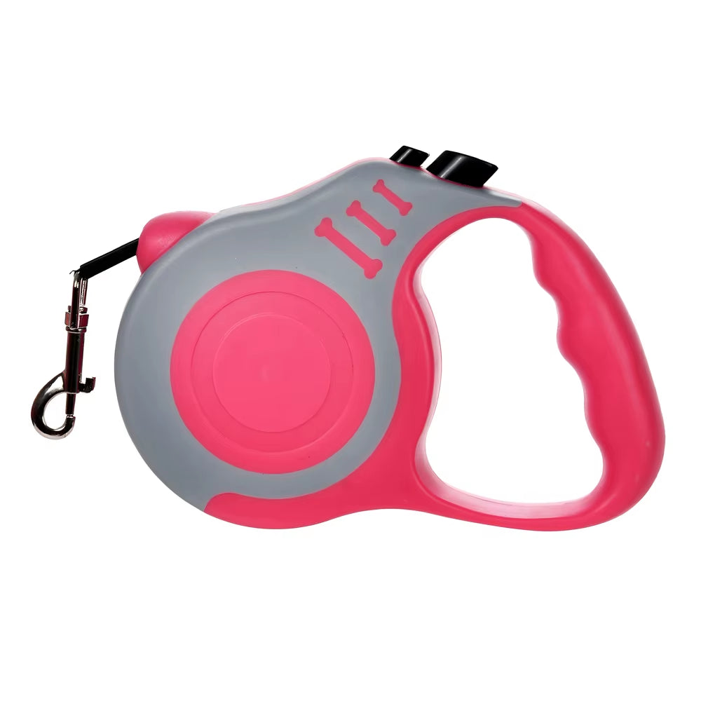 Retractable Dog Leash 3M / 5M – Strong Nylon Automatic Leash for Small, Medium & Large Dogs
