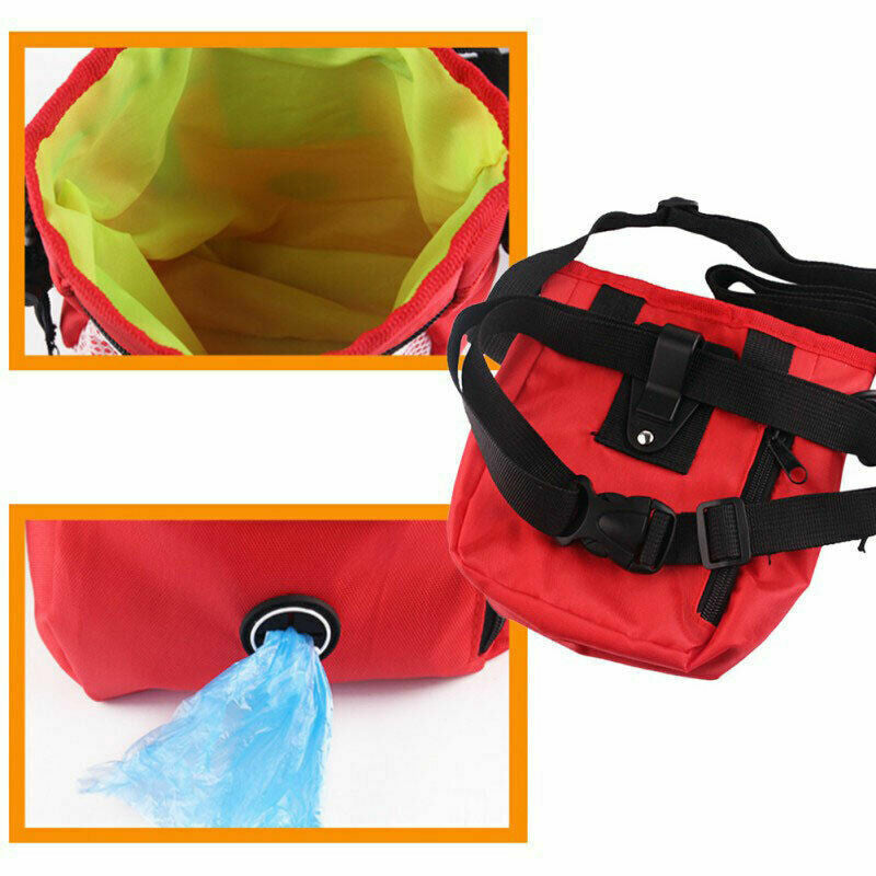 Dog Training Walking Pouch Treat Storage Bag Dispenser Obedience Snack Holder UK