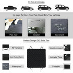 Car Rear Back Seat Cover Pet Dog Cat Auto Protector 100% Waterproof Hammock Mat