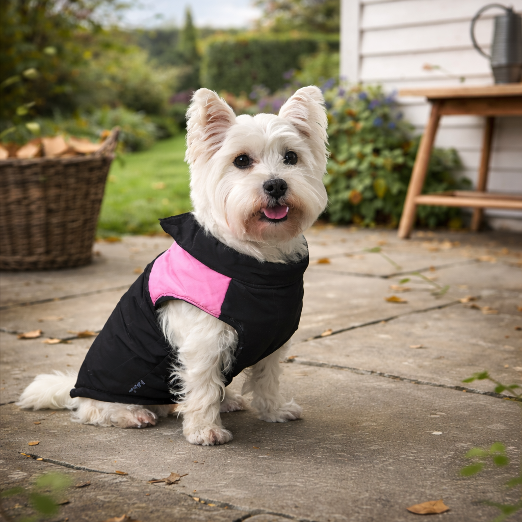 Waterproof Dog Winter Coat – Warm Padded Vest Jacket for Small Dogs & Cats