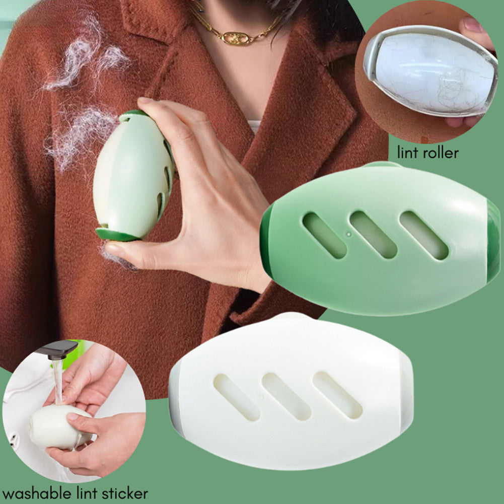 Reusable Washable Lint Roller – Strong Adhesive Gel Pet Hair Remover for Clothes & Furniture