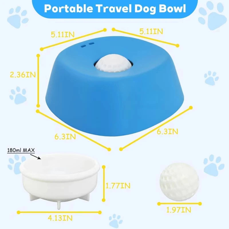 Slow Feeder Dog Bowl – Anti-Slip Lick Bowl for Healthy Eating