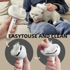 Steam Pet Grooming Brush – Spray Hair Removal Comb for Dogs & Cats
