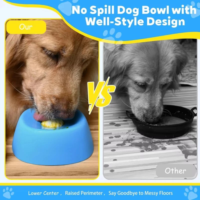 Slow Feeder Dog Bowl – Anti-Slip Lick Bowl for Healthy Eating