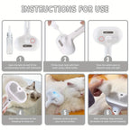 Steam Pet Grooming Brush – Spray Hair Removal Comb for Dogs & Cats