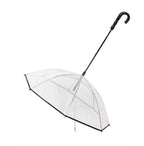 Pet Umbrella Leash for Small Dogs & Cats – Rainproof & Snowproof Adjustable Doggy Umbrella